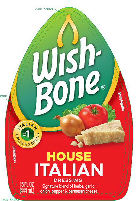 Wish Bone Salad Dressing Issues Allergy Alert On Undeclared Milk and Egg in 15 oz. Wish-Bone House Italian Salad Dressing